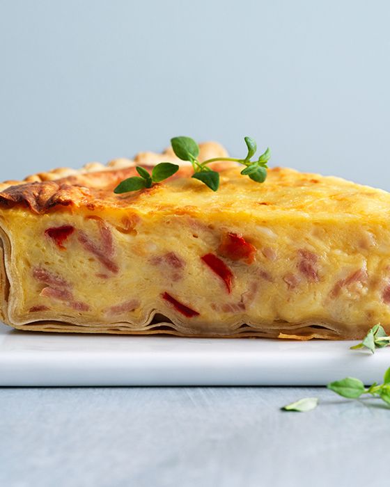 Matpaj med Västerbottensost & skinka