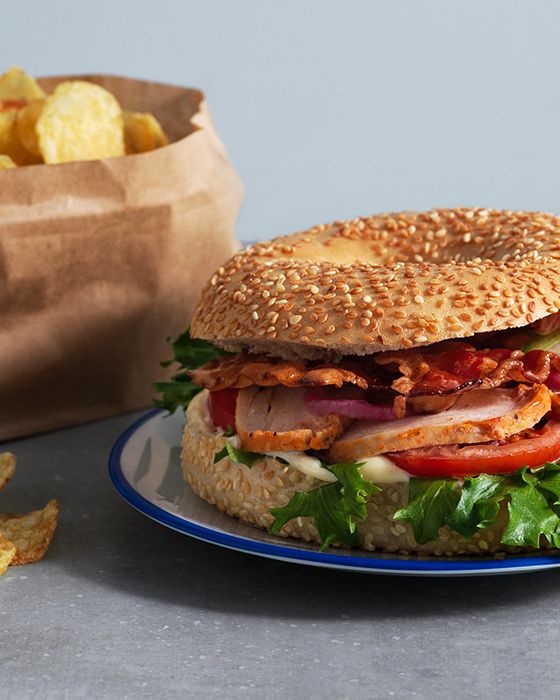 Chicken Club Bagel